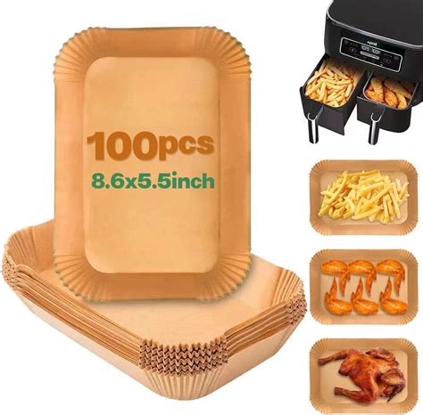 Amazon Pcs Air Fryer Liners Disposable For Ninja Dz Dz