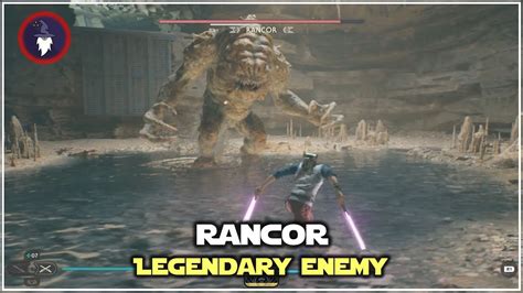 Star Wars Jedi Survivor Rancor At Sodden Grotto Legendary Enemy