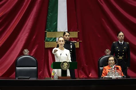 México Claudia Sheinbaum asume como presidenta hace historia