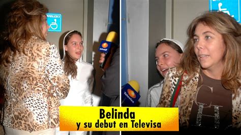 Belinda Y Su Mam As Fue Su Inicio En Televisa En Otro Rollo Youtube