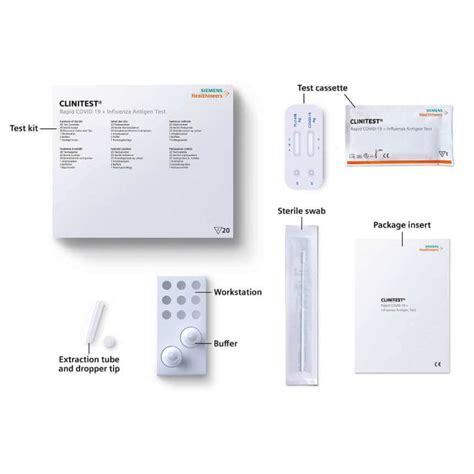 Clinitest Rapid Covid Influenza Antigen Test Coronavirus