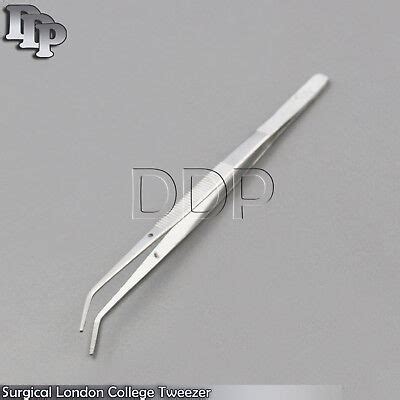 Dental College Tweezer Cm Cotton Dressing Forceps Surgical Serrated