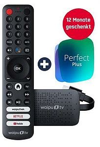 waipu tv Stick Bundle inkl 12 Monate Perfect Plus für nur 99 statt