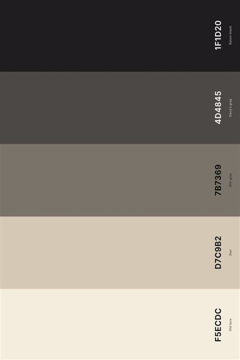 25+ Best Beige Color Palettes with Names and Hex Codes di 2024