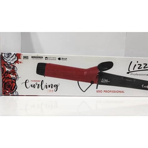 Lizz Modelador Profissional Curling Vermelho Bivolt Mm No Shoptime