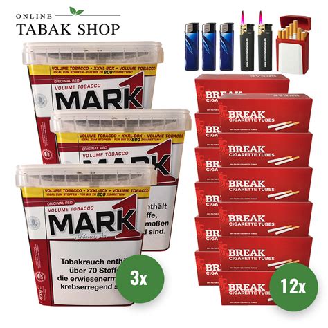 Mark 1 Volumentabak Sparpaket Online Tabak Shop