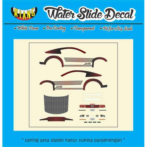 Jual Decal Waterslide Hot Wheels Ford Mustang Jewels NFS Most Wanted Kota Denpasar CCNK