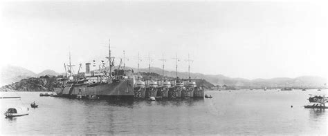 Us Destroyers At Chefoo 1930s