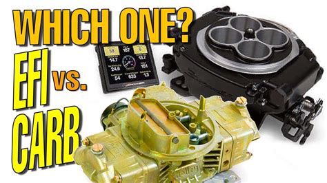 EFI Vs Carburetor YouTube