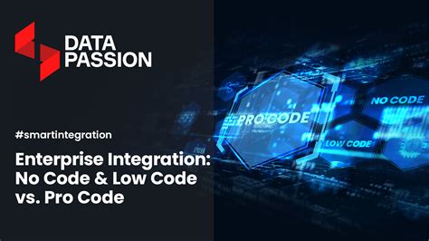 No Code And Low Code Vs Pro Code — Data Passion Gmbh