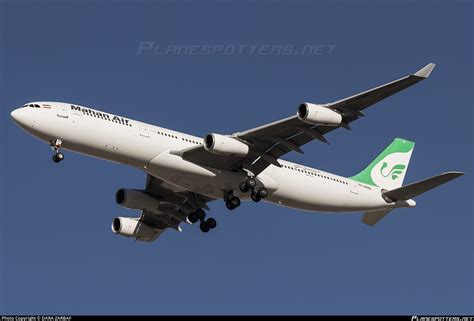 EP MMB Mahan Air Airbus A340 311 Photo By DARA ZARBAF ID 802280