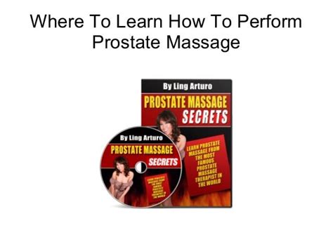 Learn Prostate Massage Or Prostate Milking In 30 Minutes