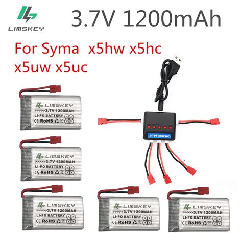 Bater A Lipo De V Mah Para Syma X Uw X Uc X Hw X Hc