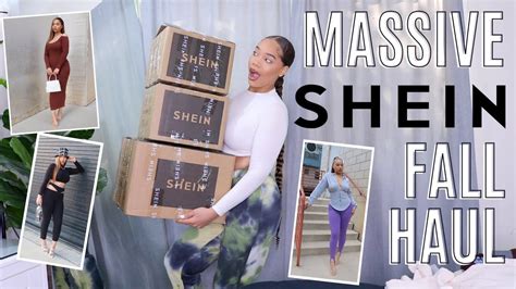 Massive Fall Shein Haul Biggest Haul Ive Ever Done Youtube