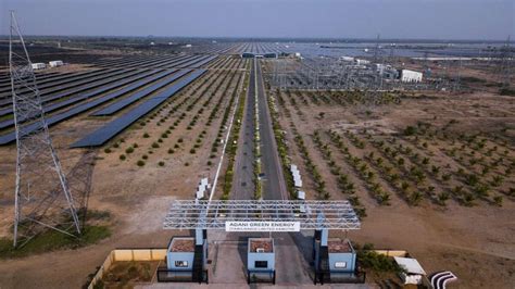 Adani Group Builds Worlds Largest Renewable Energy Park In Gujarat