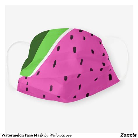 Watermelon Face Mask Watermelon Face Mask Face Mask