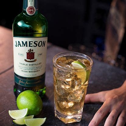 Rezept für Jameson Ginger Ale Lime Jameson Irish Whiskey Ginger