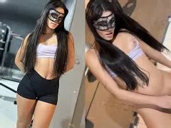 Carioca S Muse Irys Fernandez Masturbating In The Gym Carioca Porn Free Sex Videos