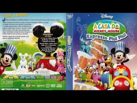 Menu DVD A Casa Do Mickey Mouse Expresso Piuí Piuí Disney 2011 YouTube