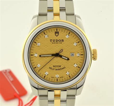 Tudor Glamour Date Champagne 11 Br Diamond Dial Yellow Catawiki