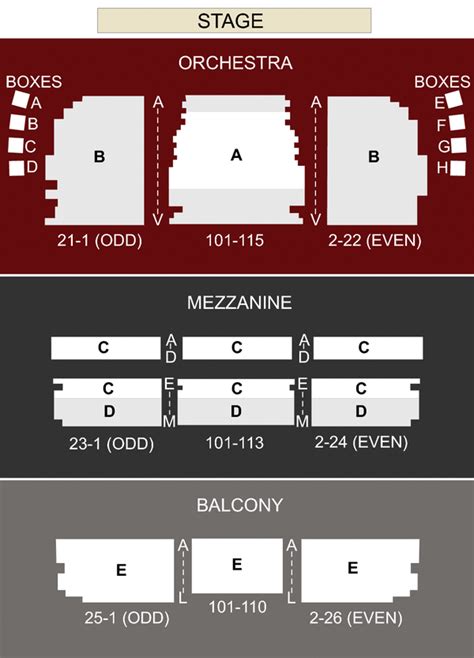 Shubert Theatre, Boston, MA - Seating Chart & Stage - Boston Theater