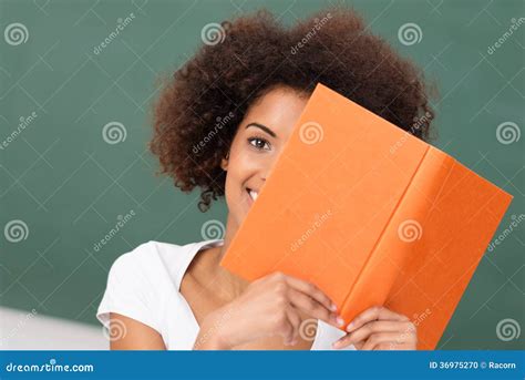 African American Woman Reading A Book Stock Photo Image Of Academic