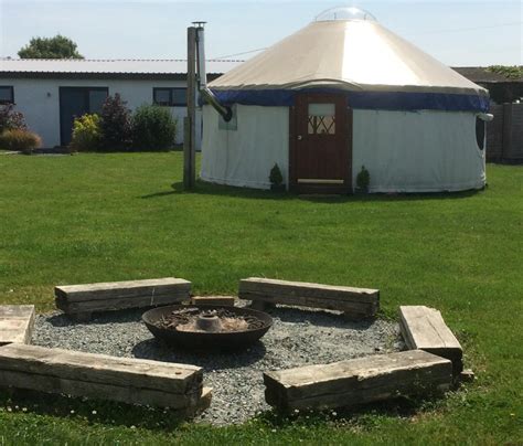 Anglesey Yurt Holidays, Ty Croes, Llangefni, Anglesey | Yurt holidays ...