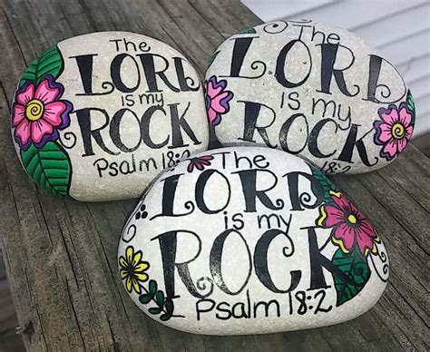 Christian Painted Rock Rock Painting Ideas Easy Rock Painting Designs