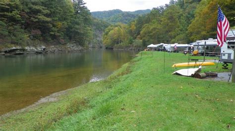 Watauga Dam Campground Tennessee River Valley