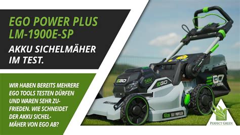 Ego Sichelm Her Lm E Sp Im Test Ego Akku Power Zum Rasen M Hen