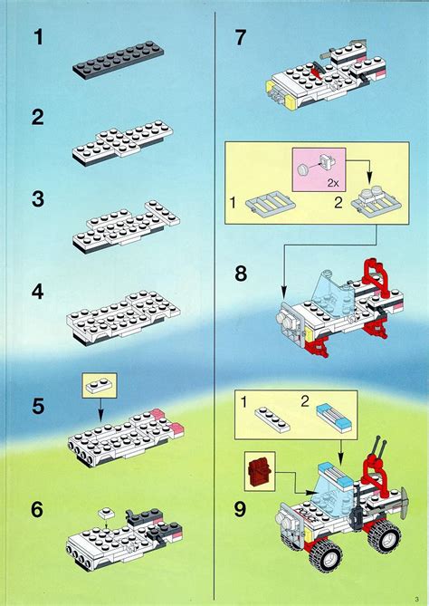 Lego Instruction Sheets