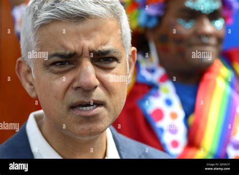 Sadiq Khan Mayor Of London Interviewed At The Pride In London