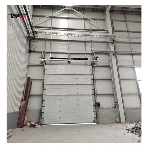 Automatic Door Steel Industrial Sectional Door Overhead China Tiza