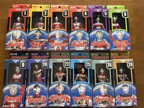 ウルトラマン ソフビ ウルトラヒーローシリーズ まとめ売り メルカリ