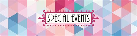 Special Events Banner