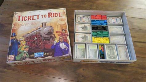 Free 3d File Ticket To Ride Insert Organizer With 1910 And Uk Expansions