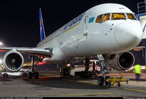 P4 GAS Air Astana Boeing 757 2G5 WL Photo By Aidyn Iskakov Almaty