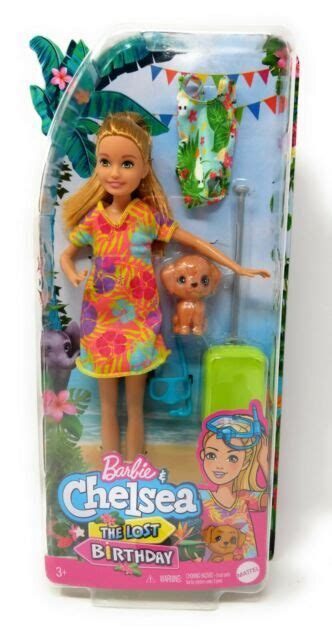 Barbie Chelsea The Lost Birthday Stacie Doll And Pet Lemony Gem Toys