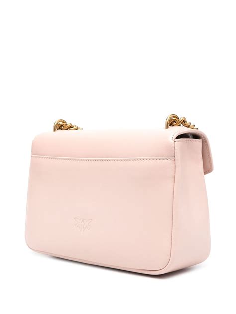 Pinko Cupido Leather Shoulder Bag Farfetch