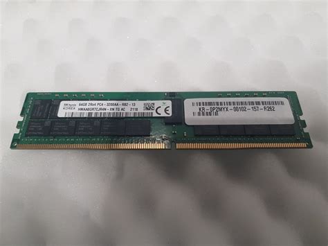 SK Hynix 64GB 2Rx4 3200AA RB2 13 DDR4L Memory Ram Module HMAA8GR7AJR4N