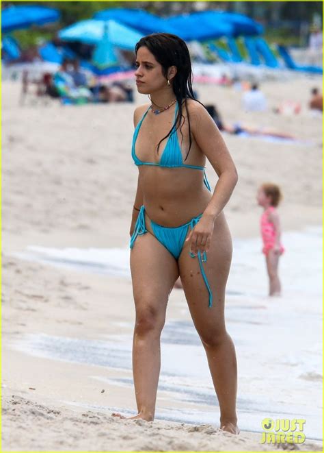 Camila Cabello Joins Her Friends For A Beach Day In Miami Photo Bikini Pictures