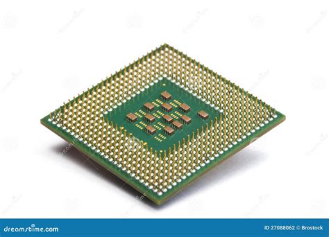 CPU chip stock photo. Image of electrical, circuit, processor - 27088062