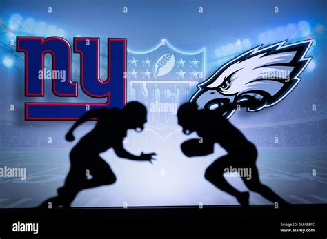 Philadelphia Usa January New York Giants Vs Philadelphia