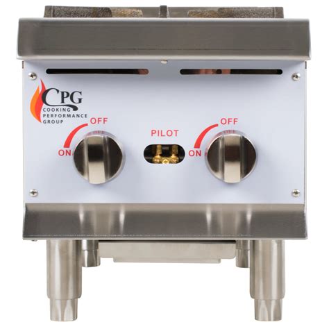 Cooking Performance Group HP Burner Gas Countertop Hot Plate BTU