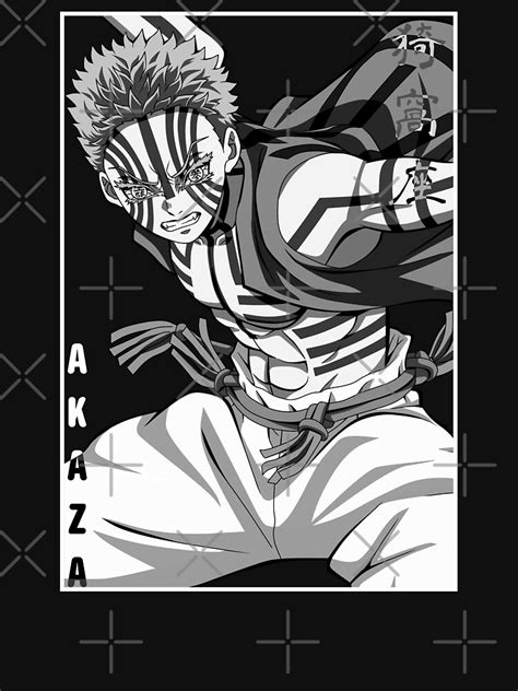 Akaza 猗窩座 Demon Slayer Kimetsu no Yaiba T shirt for Sale by B love