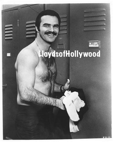 Burt Reynolds Hairy Chest Hollywood Beefcake Hunkin Locker Room Photograph 1974 Etsy Burt