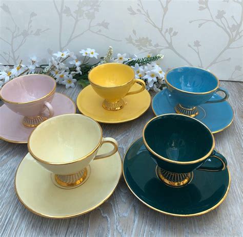 Tc Florentine Italian Hand Made Espresso Cup And Saucers Etsy