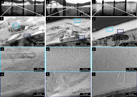 Bright Field Transmission Electron Microscopy Bf Tem Upper Half And