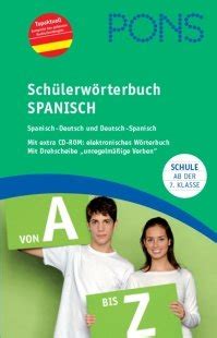 PONS Schülerwörterbuch Spanisch m Amazon de Bücher