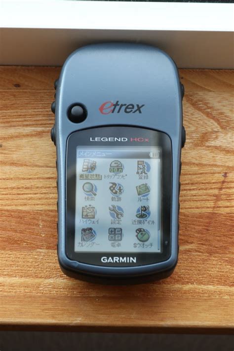 Yahoo オークション GARMIN GPS eTrex LEGEND HCX Japan TOPO 10M付